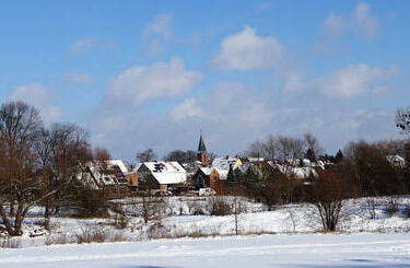 Ratowice widok na wioskę