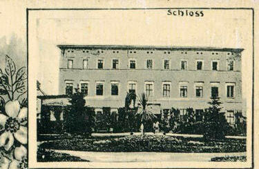 Widok pałacu w Czerńczycach od strony ogrodu (zdj. archiwalne)