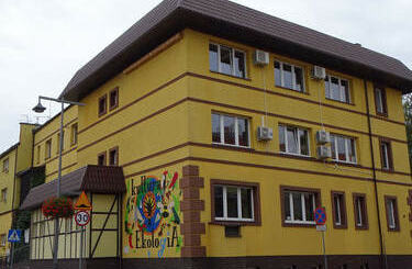 Mural na Kobierzyckim Ośrodku Kultury w Kobierzycach