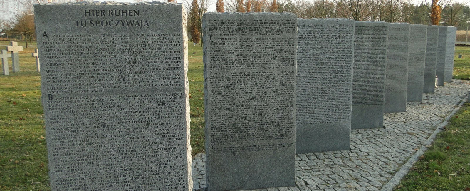 Zdjęcie do Bolesne dziedzictwo. Niemiecki Cmentarz Wojenny i Park Pokoju w Nadolicach...