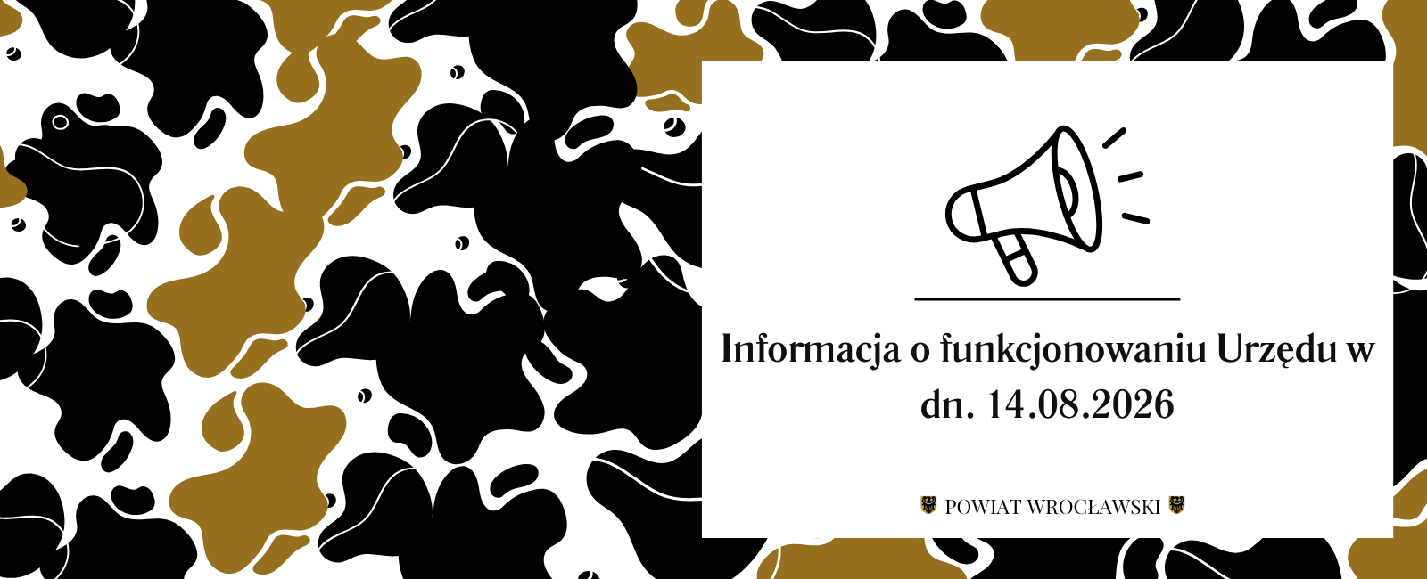 Zdjęcie do Informacja o funkcjonowaniu Urzędu w dn. 14.08.2026