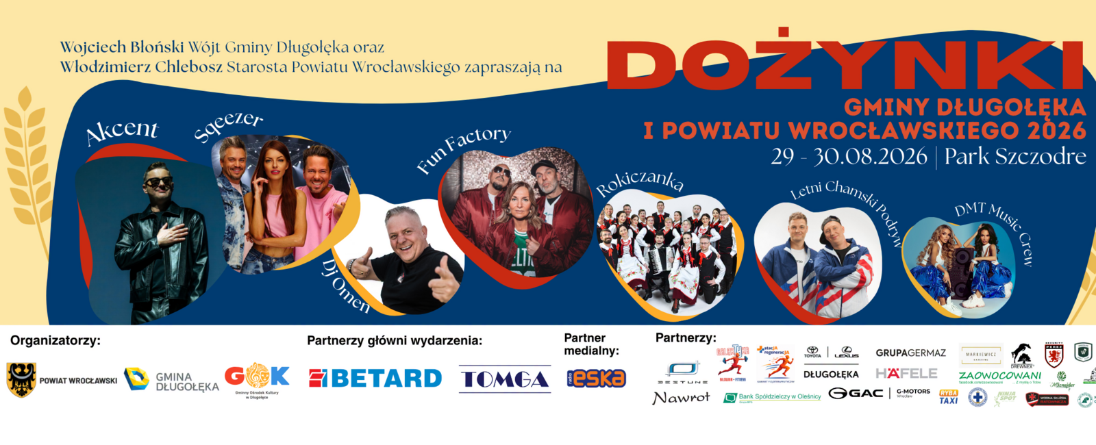Zdjęcie do Zapraszamy na Dożynki Gminno-Powiatowe w Szczodrem!