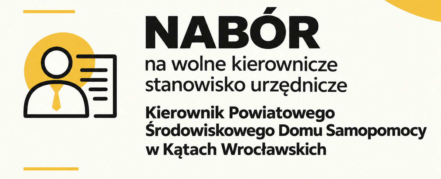 Zdjęcie do Powiat Wrocławski ogłasza nab&oacute;r na stanowisko kierownicze