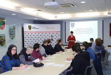 Zdjęcie do Spotkanie ze studentami Wydziału Nauk Historycznych i Pedagogicznych