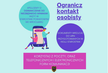 Zdjęcie do Nowe zasady funkcjonowania Starostwa od 24.01.2022 r.