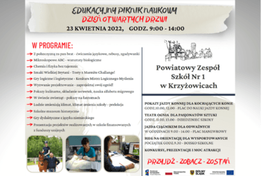 Zdjęcie do EDUKACYJNY PIKNIK NAUKOWY - DZIEŃ OTWARTYCH DRZWI w PZS 1 w Krzyżowicach