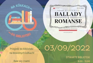 Zdjęcie do Na k&oacute;łkach do biblioteki i Narodowe Czytanie