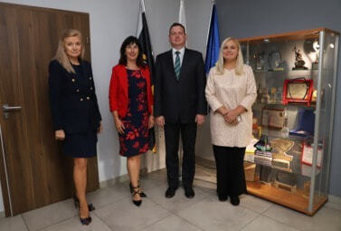 Zdjęcie do Spotkanie z Ambasadorem Łotwy