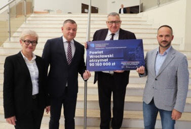 Zdjęcie do Polski Ład &ndash; ponad 90 mln zł dla Powiatu Wrocławskiego na inwestycje...