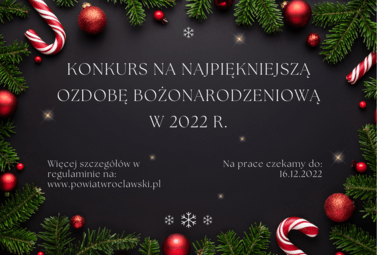 Zdjęcie do Konkurs na najpiękniejszą ozdobę bożonarodzeniową w 2022 r.