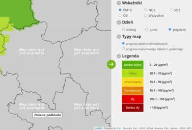 Zdjęcie do WEEKENDOWA PROGNOZA ZANIECZYSZCZENIA POWIETRZA  W POWIECIE WROCŁAWSKIM