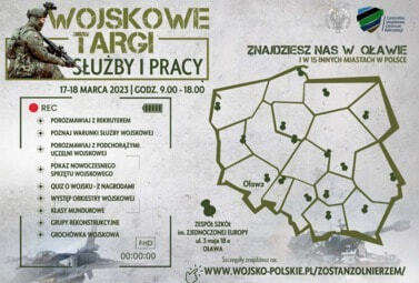 Zdjęcie do Wojskowe targi służby i pracy w Oławie