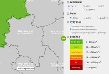Zdjęcie do WEEKENDOWA PROGNOZA ZANIECZYSZCZENIA POWIETRZA  W POWIECIE WROCŁAWSKIM