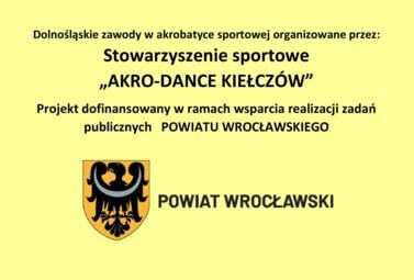 Zdjęcie do Zawody sportowe "Akrobatyczno-Taneczny Puchar Wiosny"