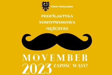 Zdjęcie do KAMPANIA MOVEMBER 2023 - ZAPUŚĆ WĄSY!