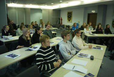 Zdjęcie do Studenci Uniwersytetu Wrocławskiego z wizytą w Starostwie