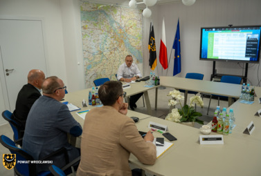 Zdjęcie do Posiedzenie Zespołu Zarządzania Kryzysowego