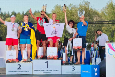Zdjęcie do Mieszkanka powiatu wrocławskiego Mistrzynią Świata Nordic Walking!