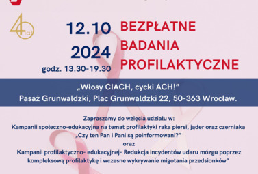 Zdjęcie do Bezpłatne badania profilaktyczne