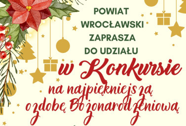 Zdjęcie do Konkursu na najpiękniejszą ozdobę bożonarodzeniową w 2024 r. 