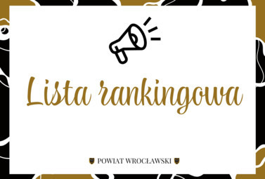 Zdjęcie do Lista rankingowa uczni&oacute;w zakwalifikowanych do otrzymania stypendium...
