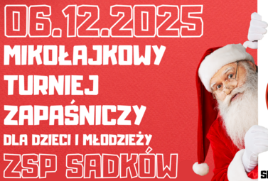 Zdjęcie do Mikołajkowy Turniej Zapaśniczy dla dzieci i młodzieży