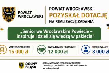 Zdjęcie do Powiat Wrocławski pozyskał 12 tysięcy złotych na rozw&oacute;j kompetencji...