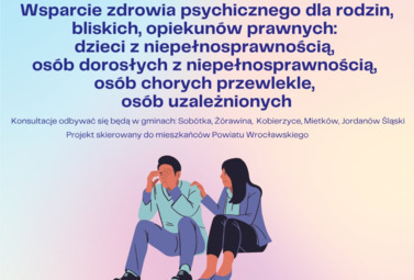 Zdjęcie do Zadbaj o swoje zdrowie psychiczne &ndash; bezpłatne konsultacje dla...