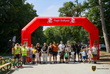Zdjęcie do Drugi etap Rajdu Sołtysa 2026 za nami. Rowerzyści opanowali park w...