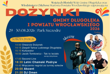 Zdjęcie do Tegoroczne dożynki powiatowo-gminne w Szczodrem