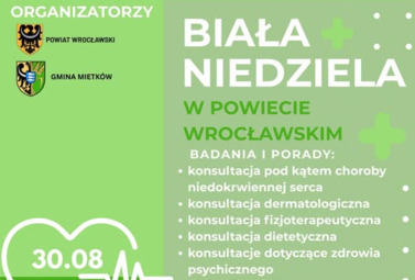 Zdjęcie do Zdrowie to nasz najcenniejszy skarb! Druga Biała Niedziela w Powiecie...