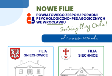Zdjęcie do Dwie nowe filie Powiatowego Zespołu Poradni Psychologiczno-Pedagogicznych...