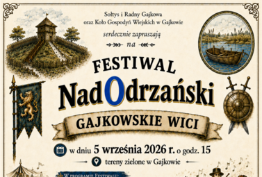 Zdjęcie do Festiwal NadOdrzański Gajkowskie Wici