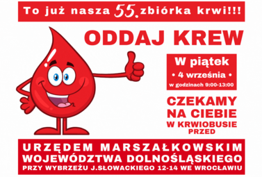 Zdjęcie do Pom&oacute;ż ratować życie! Weź udział w zbi&oacute;rce krwi przy...