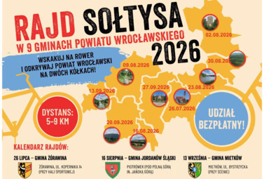 Zdjęcie do VII etap Rajdu Sołtysa już w niedzielę! Widzimy się w Mietkowie