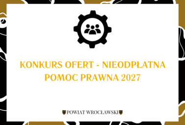 Zdjęcie do Konkurs ofert - nieodpłatna pomoc prawna 2027