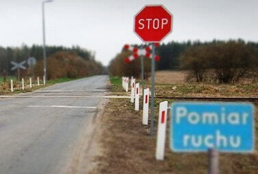 Zdjęcie do Pomiar natężenia ruchu na przejazdach kolejowo-drogowych   