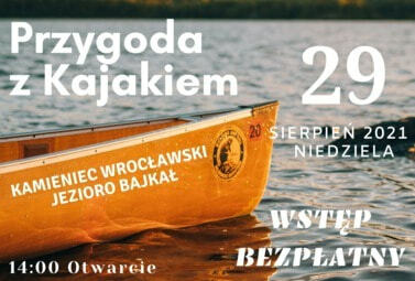 Zdjęcie do FUNDACJA WZAJEMNA MIŁOŚĆ ZAPRASZA NA &bdquo;PRZYGODĘ Z KAJAKIEM&rdquo;