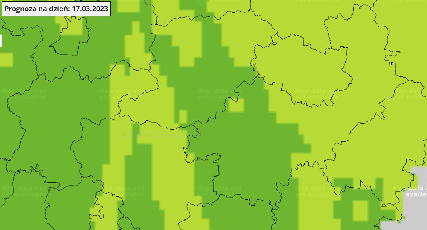 Prognoza na piątek Prognoza na piątek
