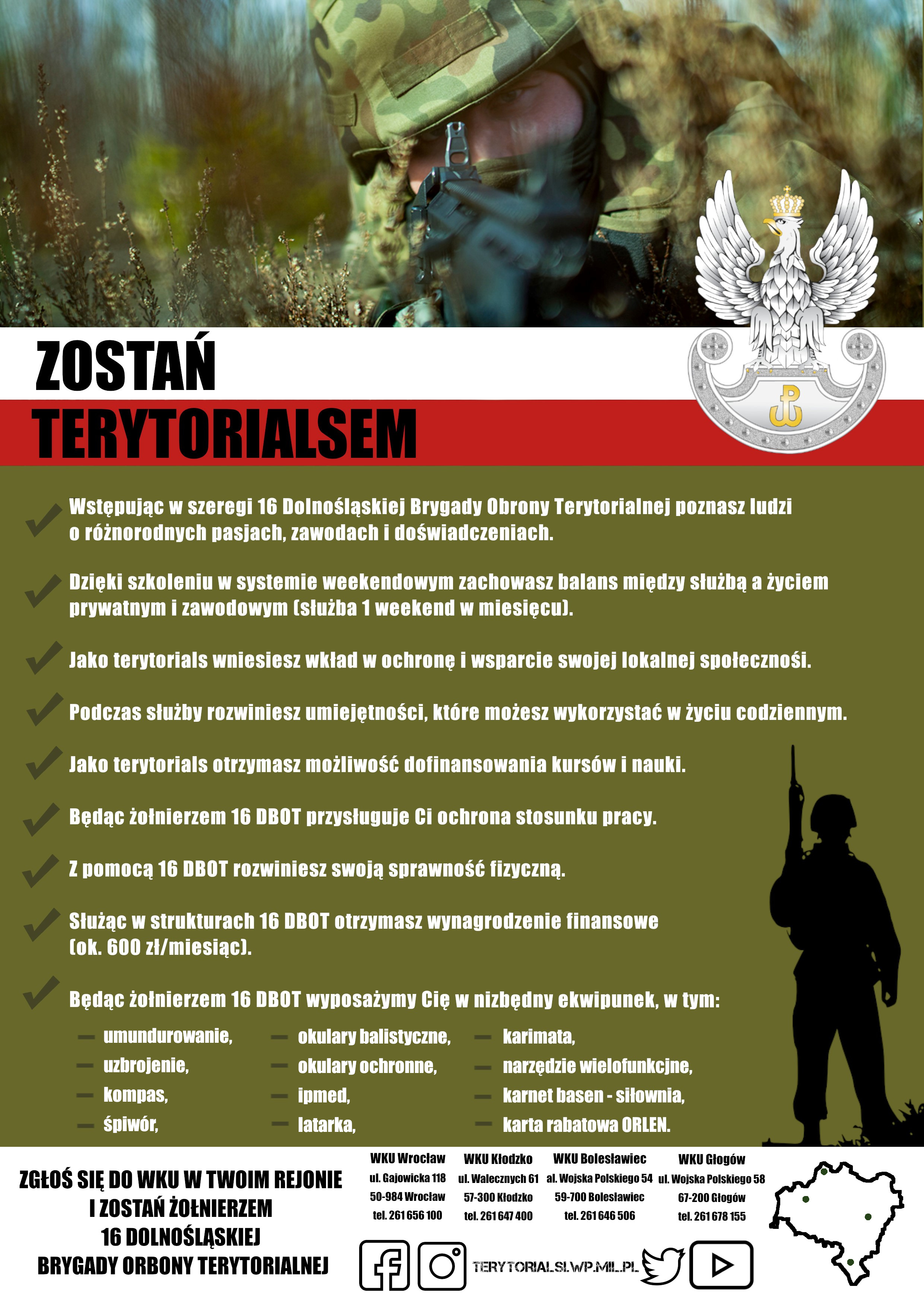 plakat jak zostać terytorialsem plakat jak zostać terytorialsem